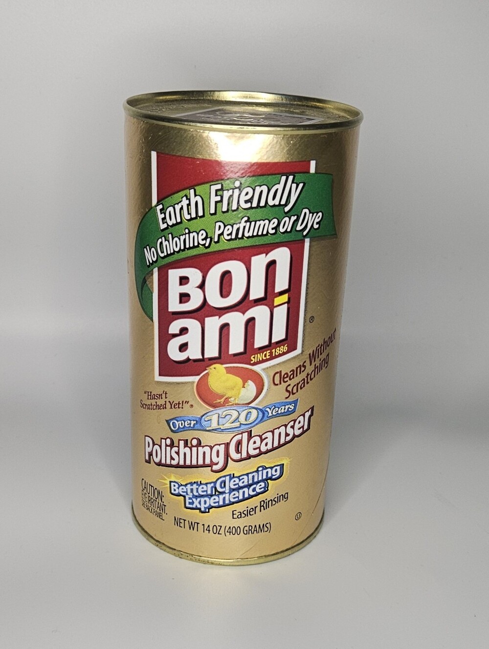 Bon Ami Polishing Cleanser Powder for Cookware, Biodegradable, No Chlorine 14 oz